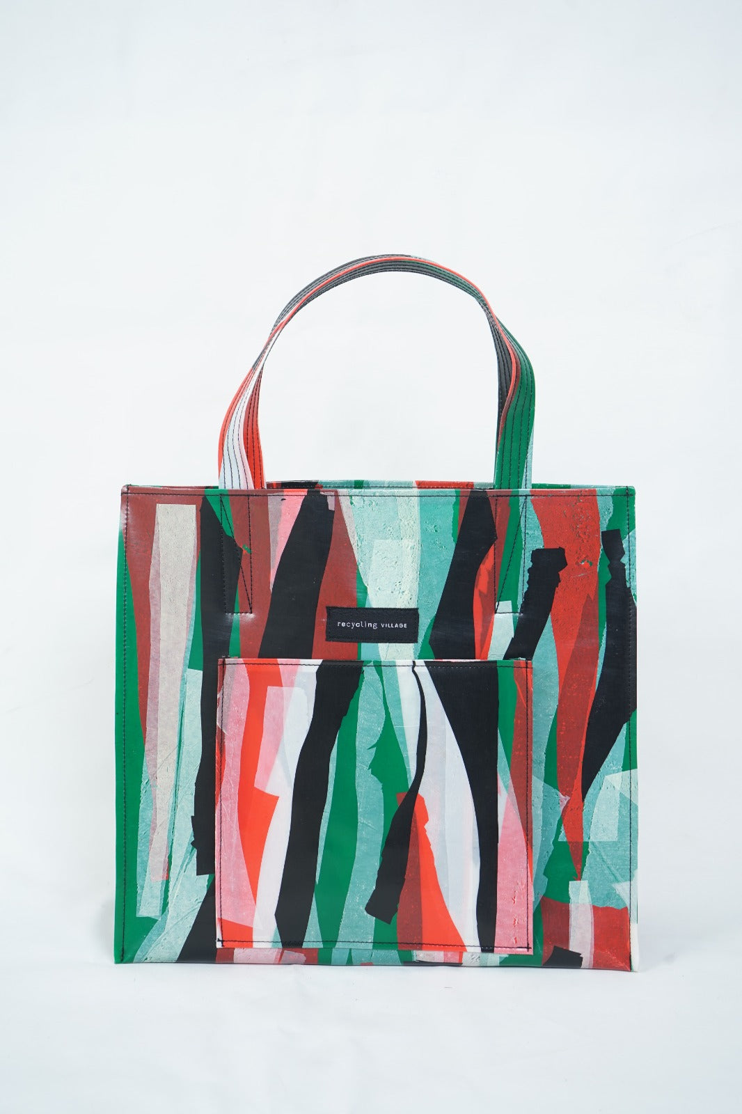 SBP-32 - Shopping Bag (With Pocket) - Recycling Village