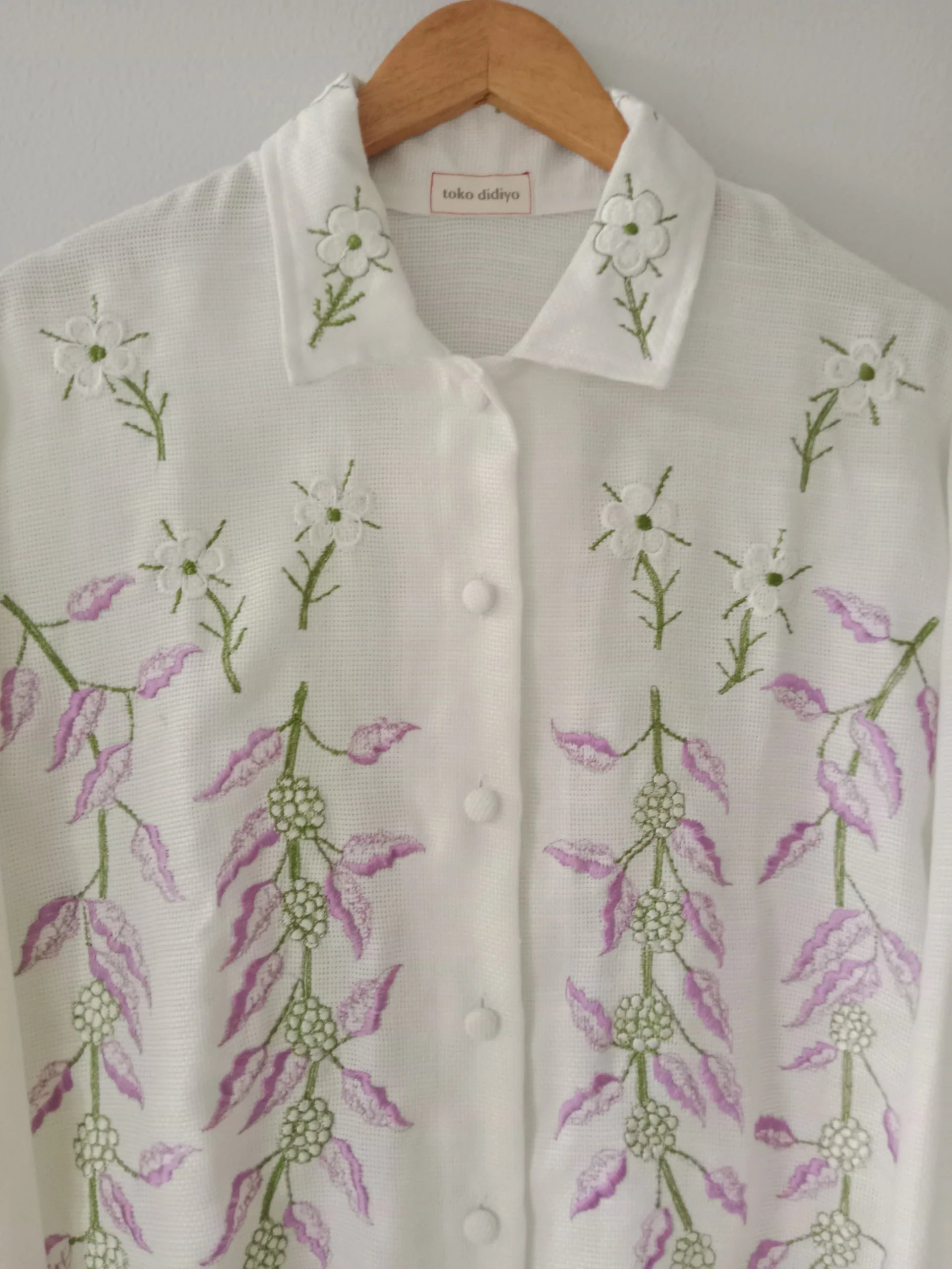 Tianna Embroidery Longsleeve - Toko Didiyo