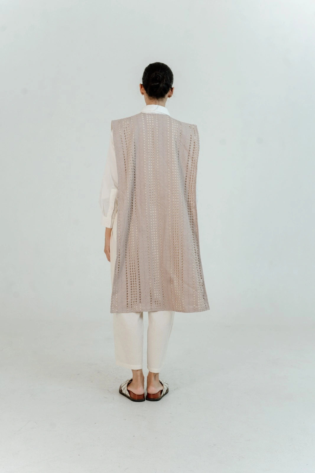 Kembali Vest Lace + Obi Belt - Damakara