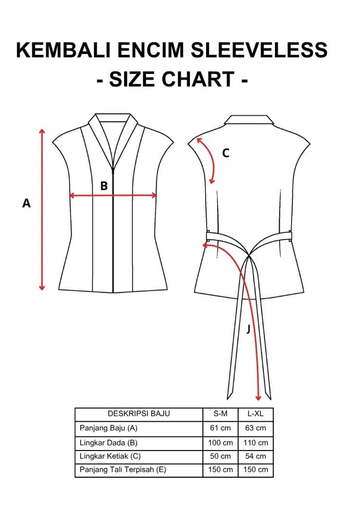 Kembali Encim Sleeveless - Damakara