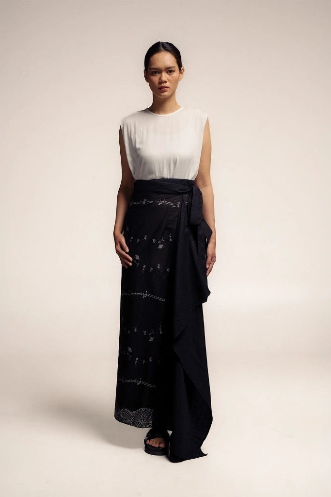 Kembali Wrap Skirt - Damakara