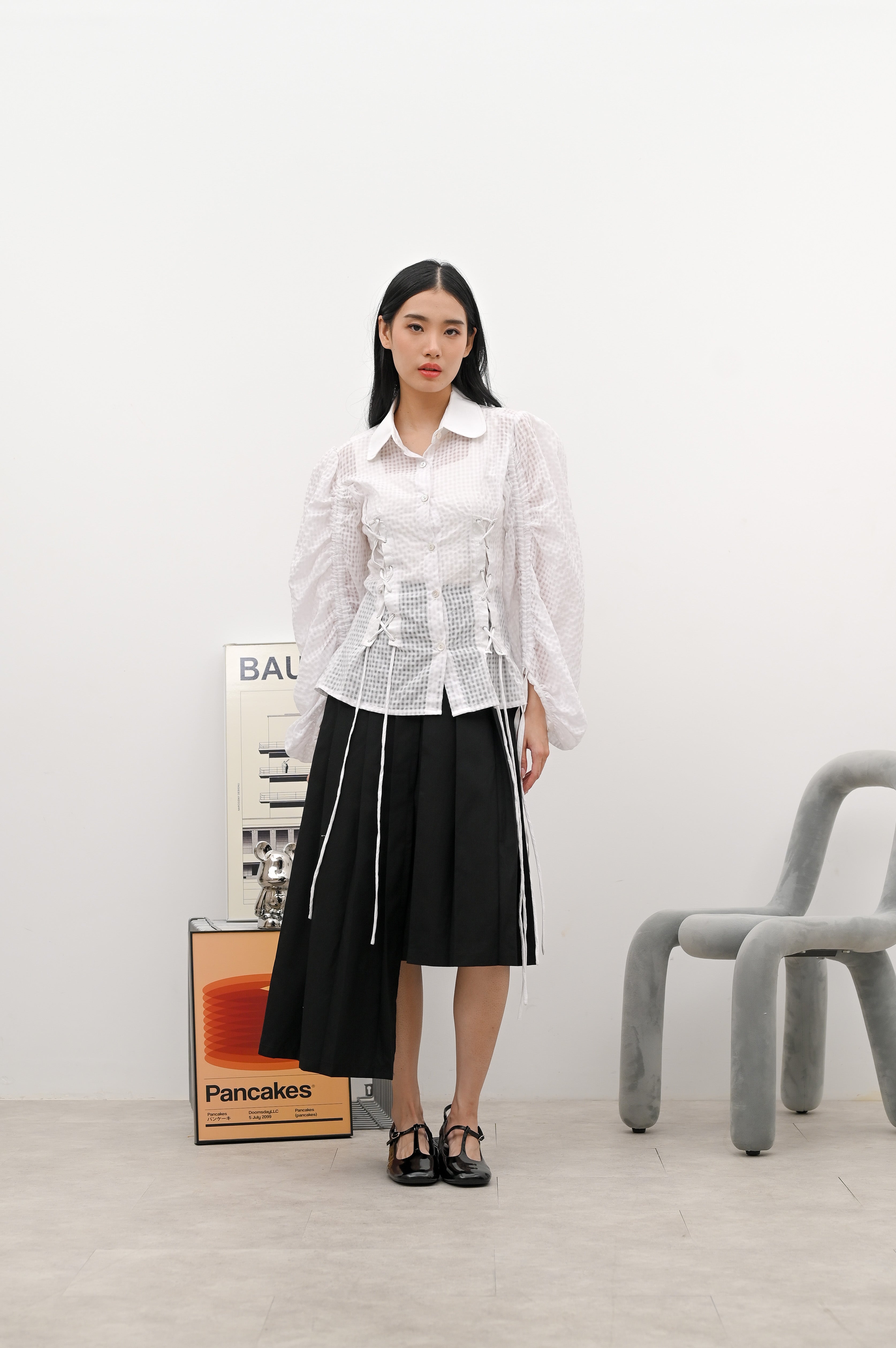 Saki Top White - Alexalexa