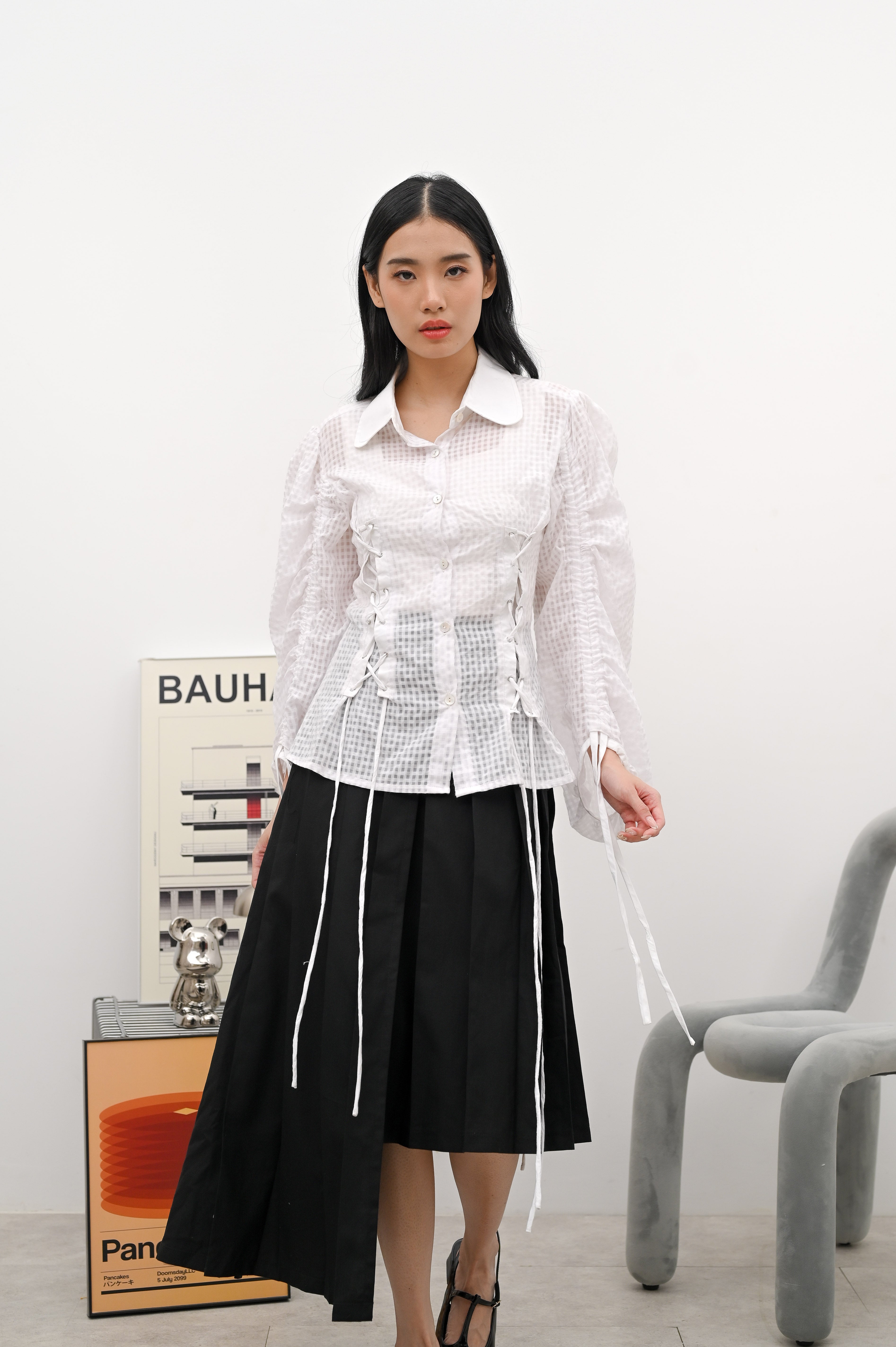 Saki Top White - Alexalexa