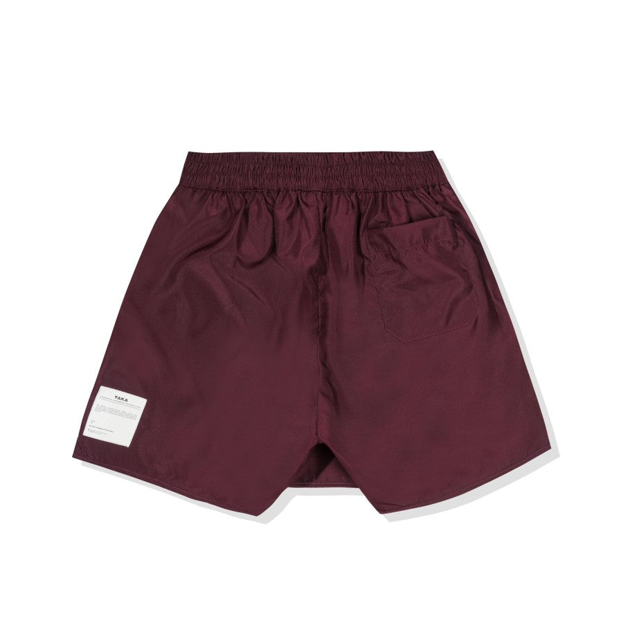 Pleated Skort Luxe Maroon - Taka