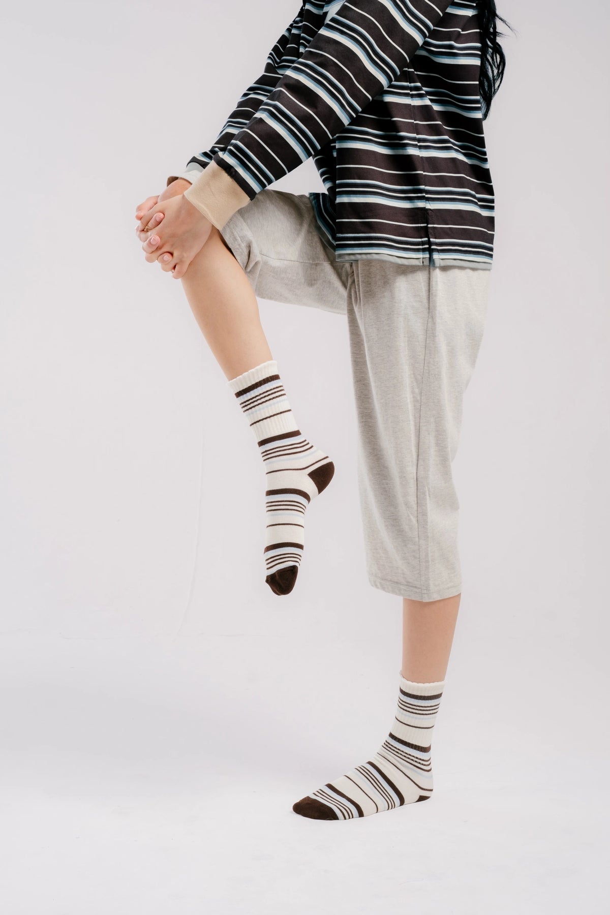 Brownie Socks Cream - Tome Ame