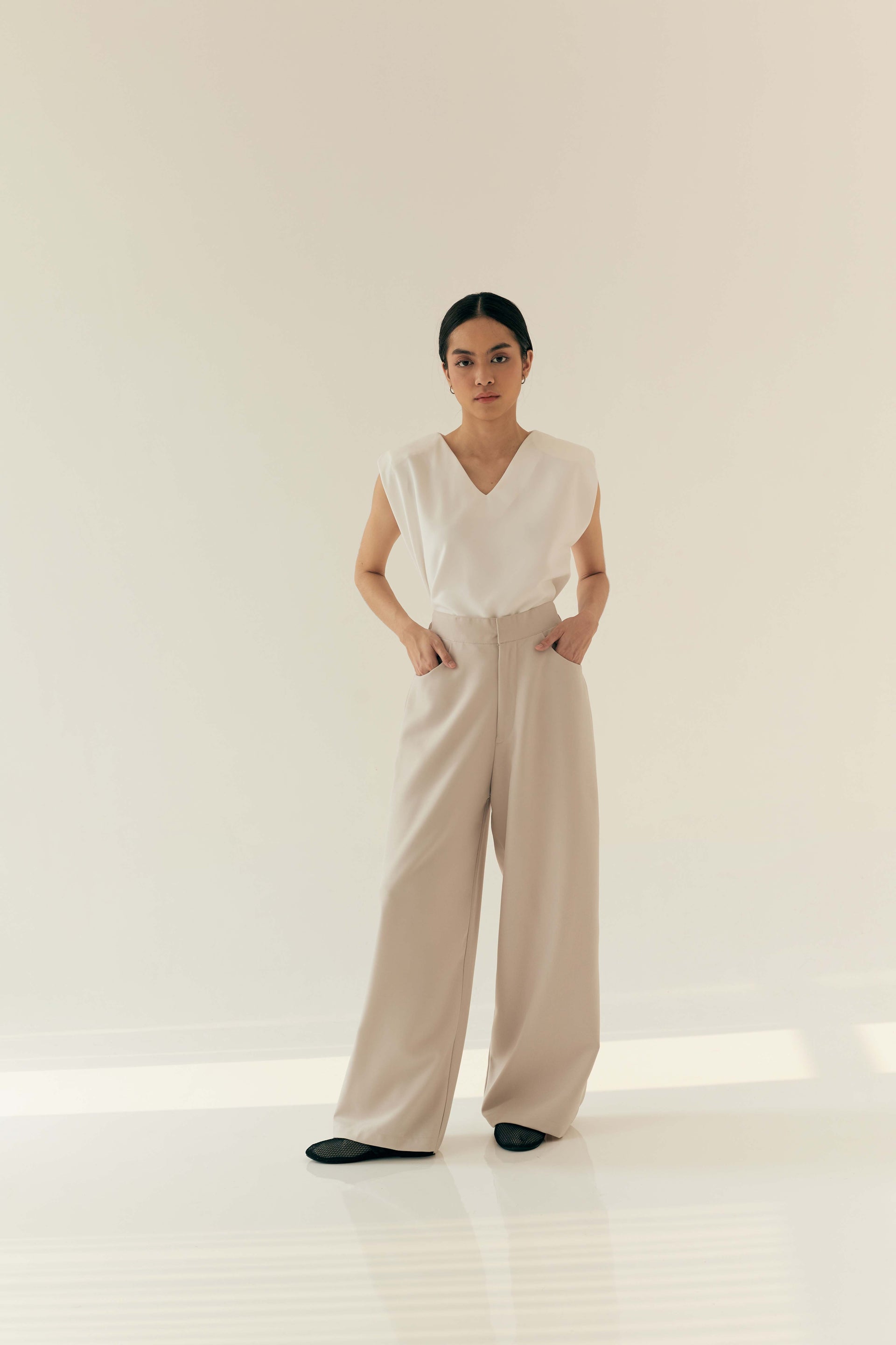 Dion Pants Beige - Morningsol