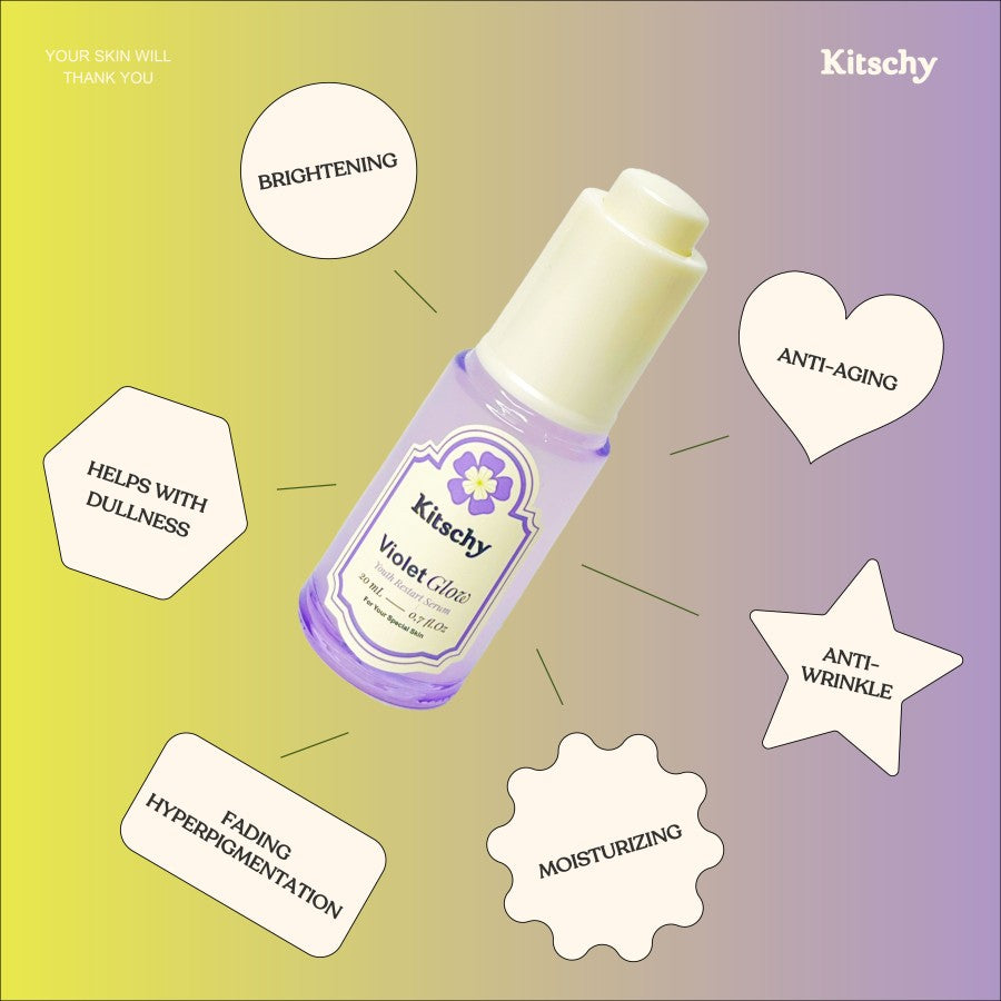 Violet Glow Youth Restart Serum - Kitschy
