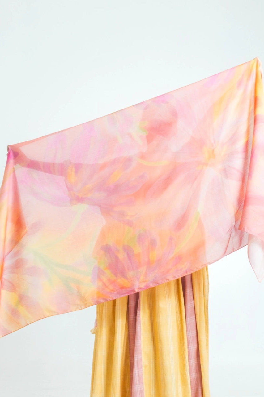Bloom Shawl Hijab - Earth Major