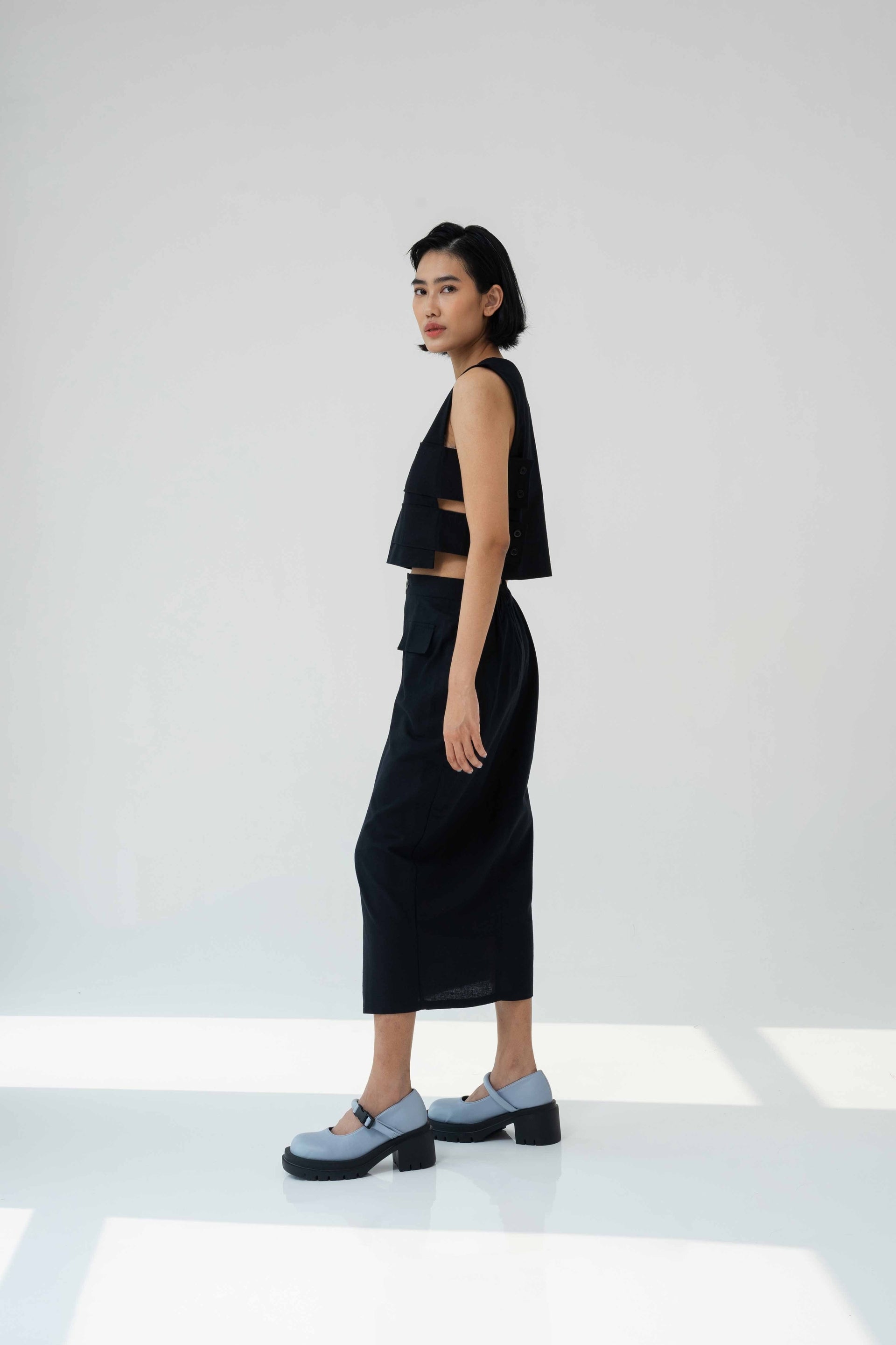 Alika Alana Blouse Black - Morningsol