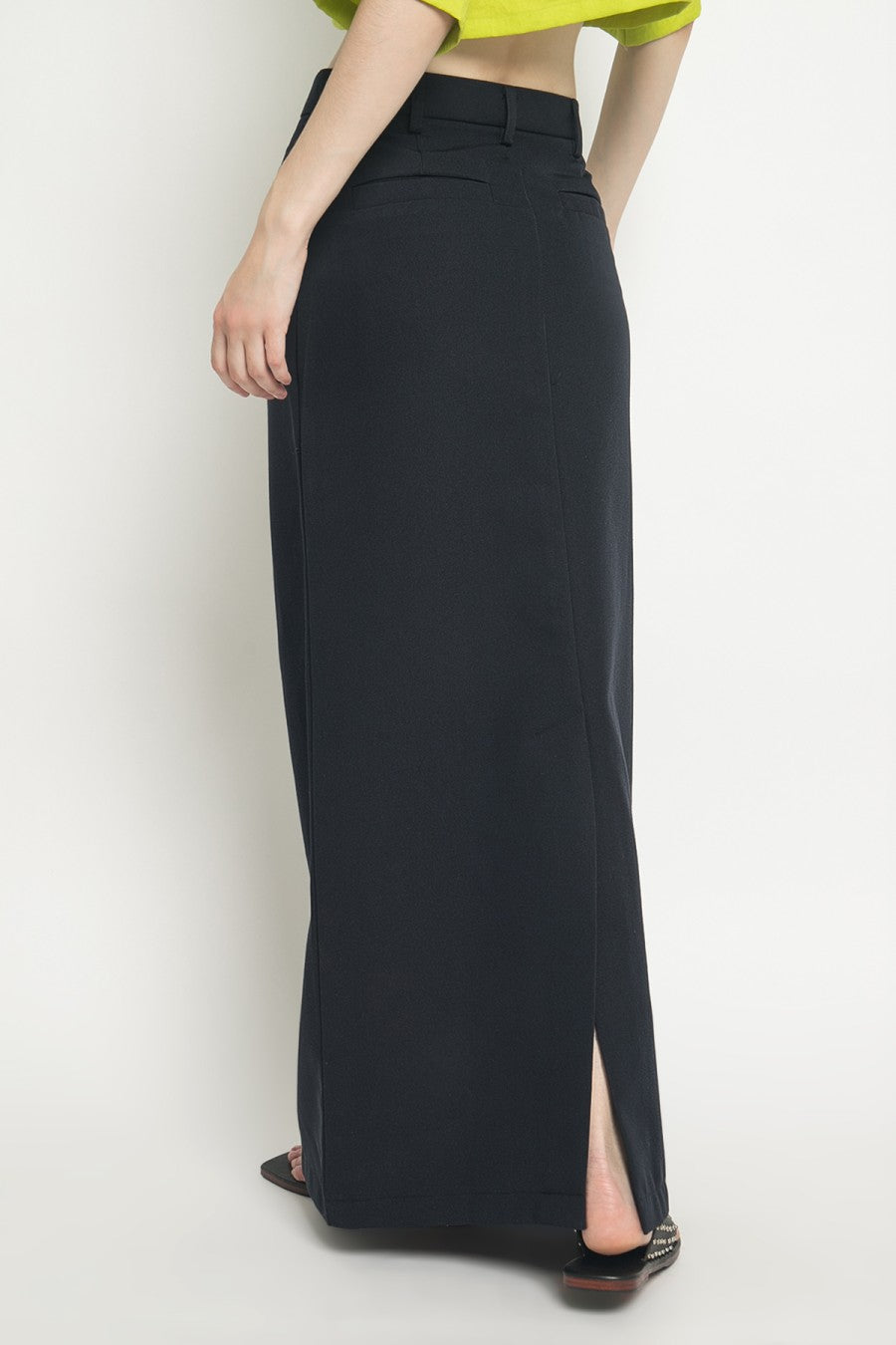 Carter Maxi Skirt Black - Alexalexa