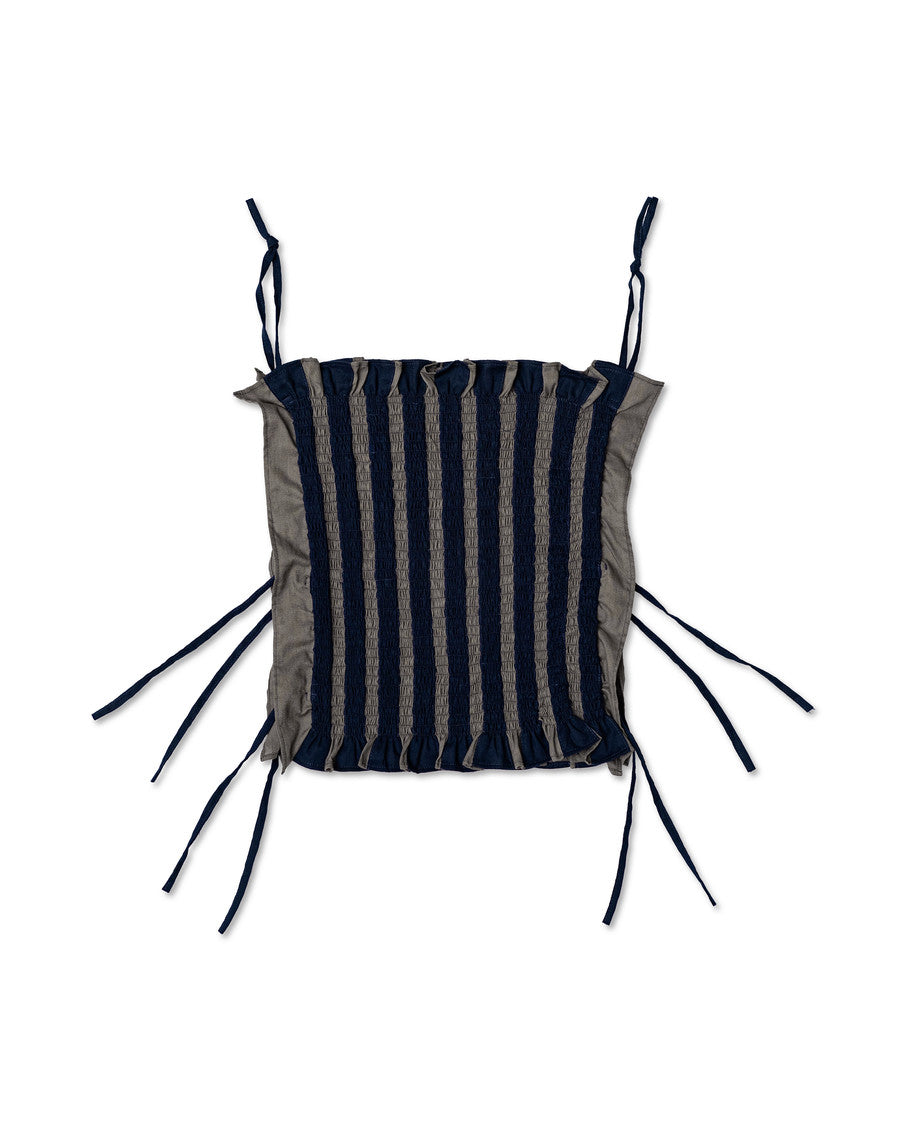 Smoga Vest Navy Grey - La Douche Vita