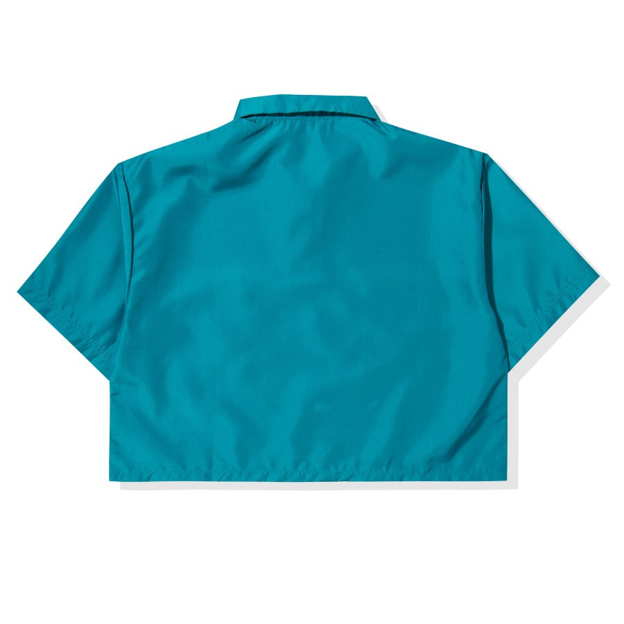 Court Boxy Oversized Shirt Luxe Petrol Green - Taka