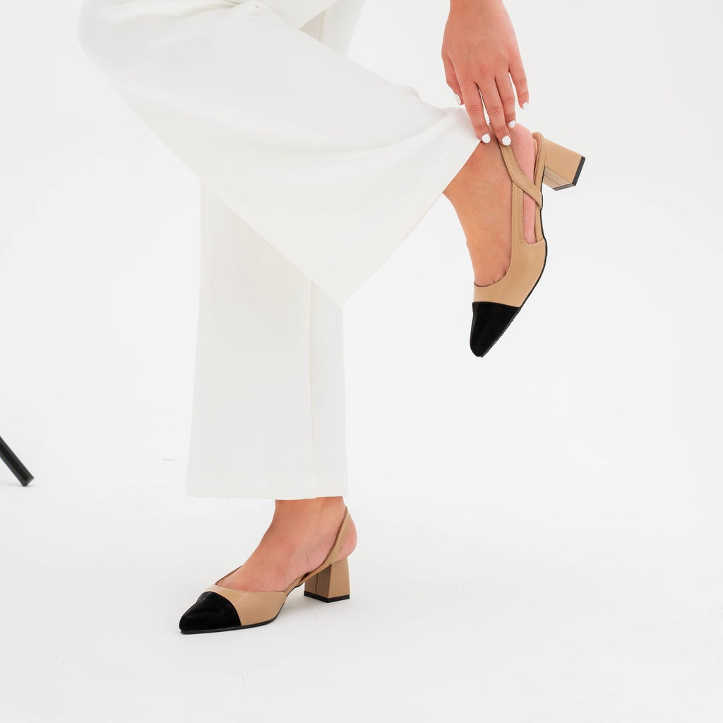 Monica Shoes Latte - Fayt