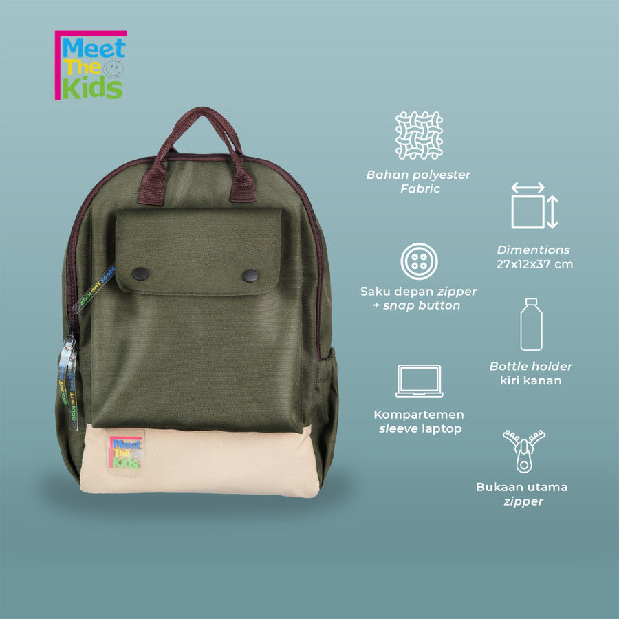 MTK Bags Olive - Meet The Kids