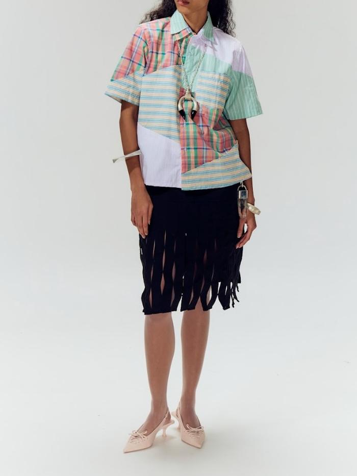 Grid & Stripes Shirt - Two Stitches