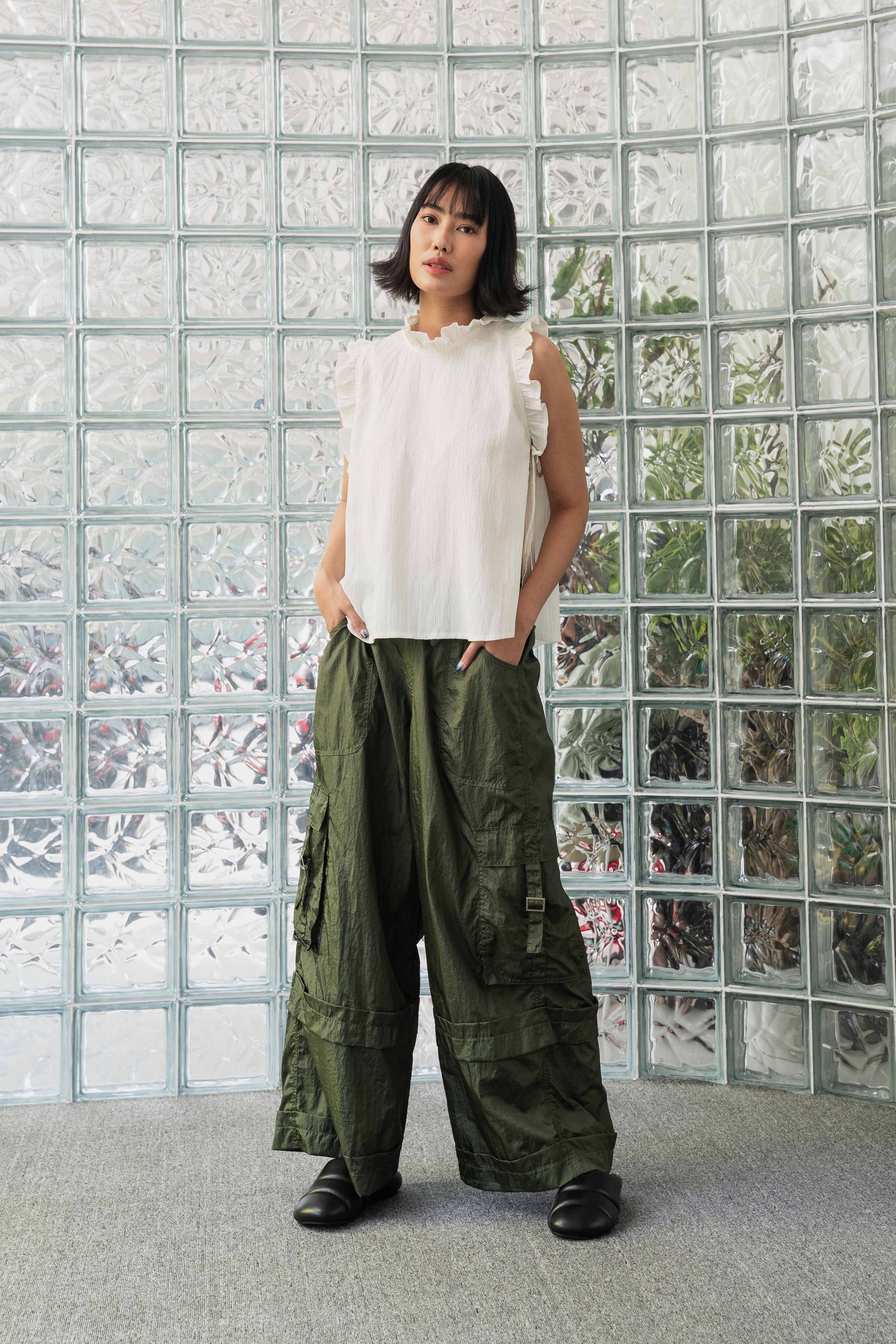 Alika Karis Blouse Broken White - Morningsol