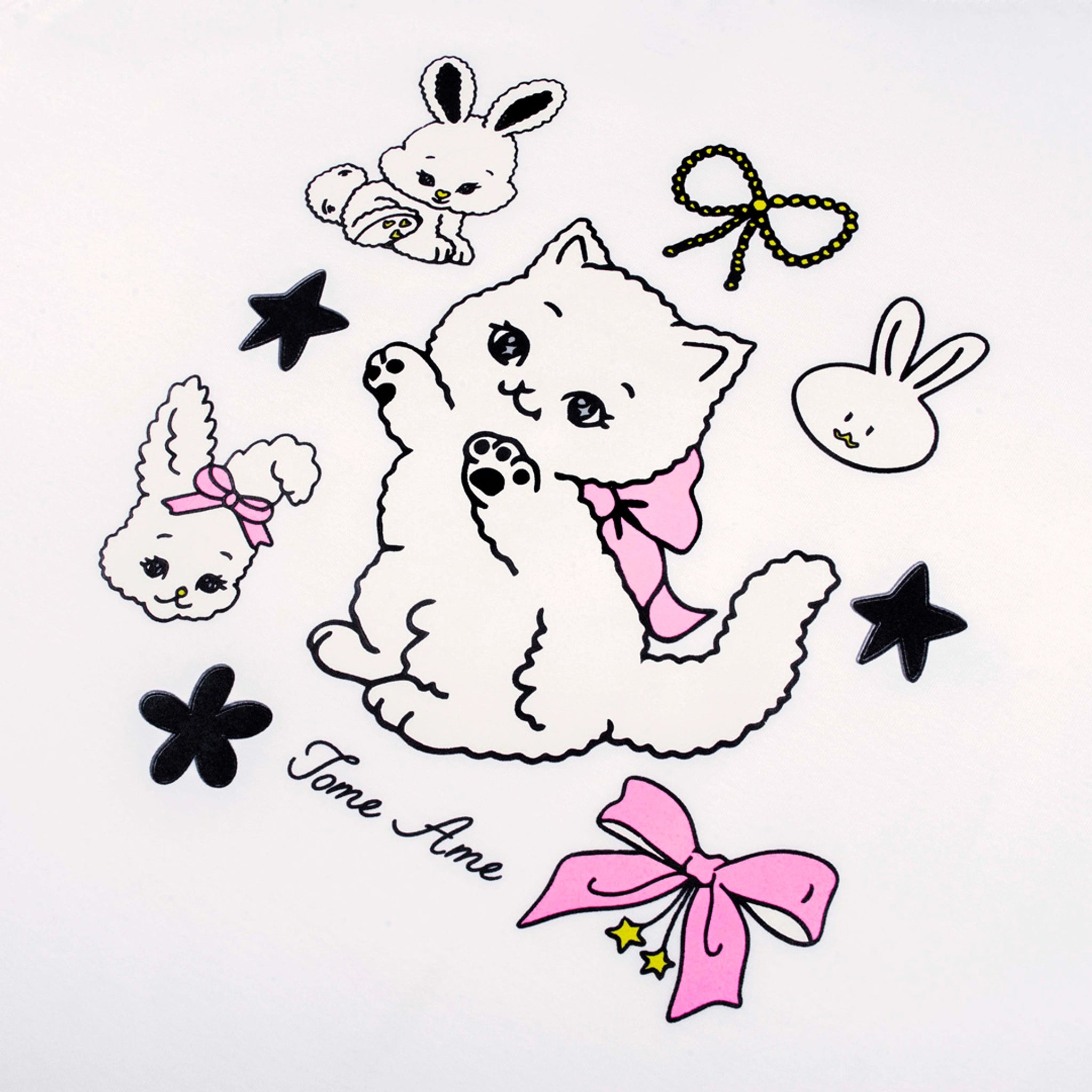 Lilo Longsleeve White - Tome Ame