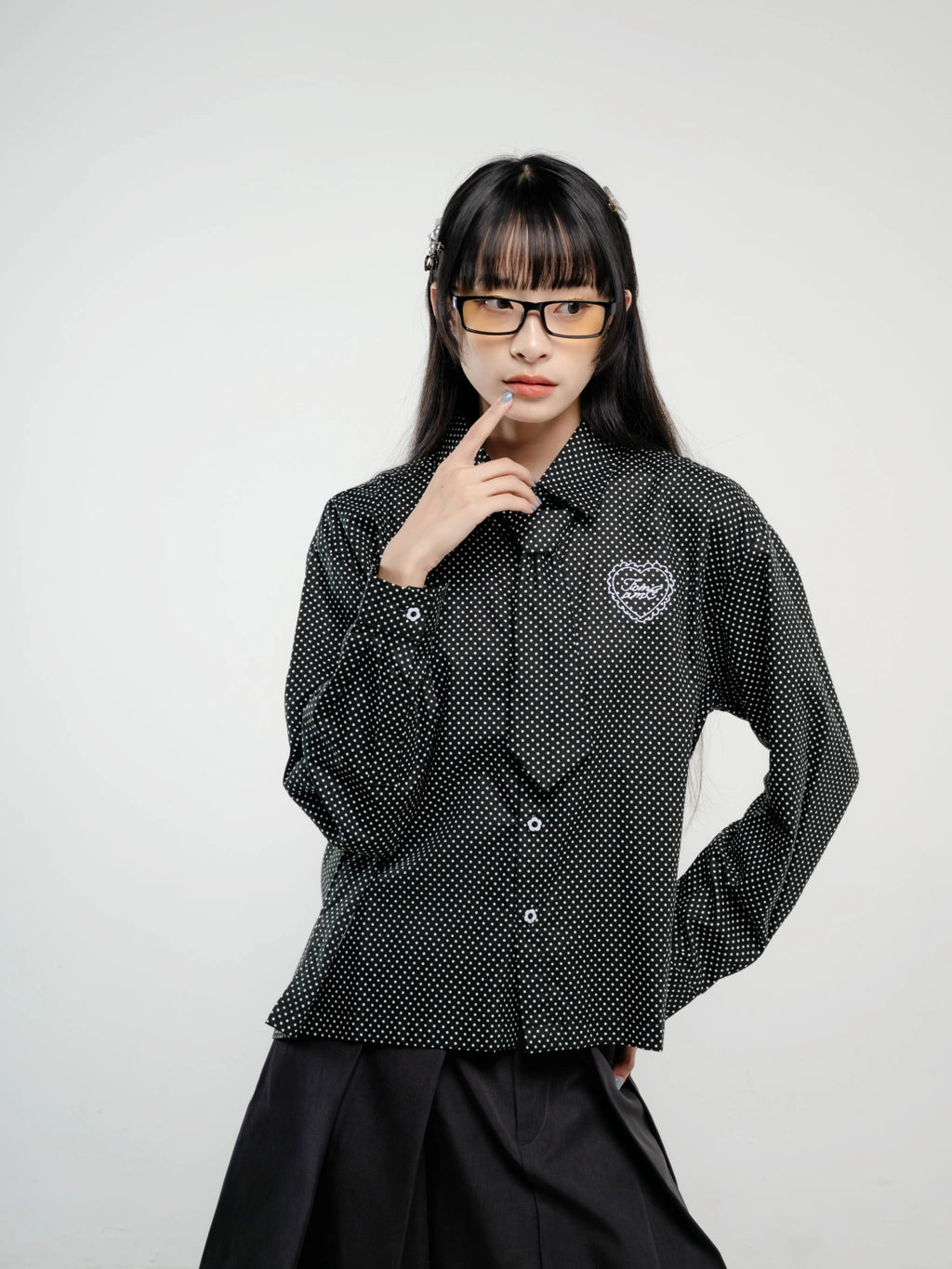 Hatsu Shirt Black - Tome Ame
