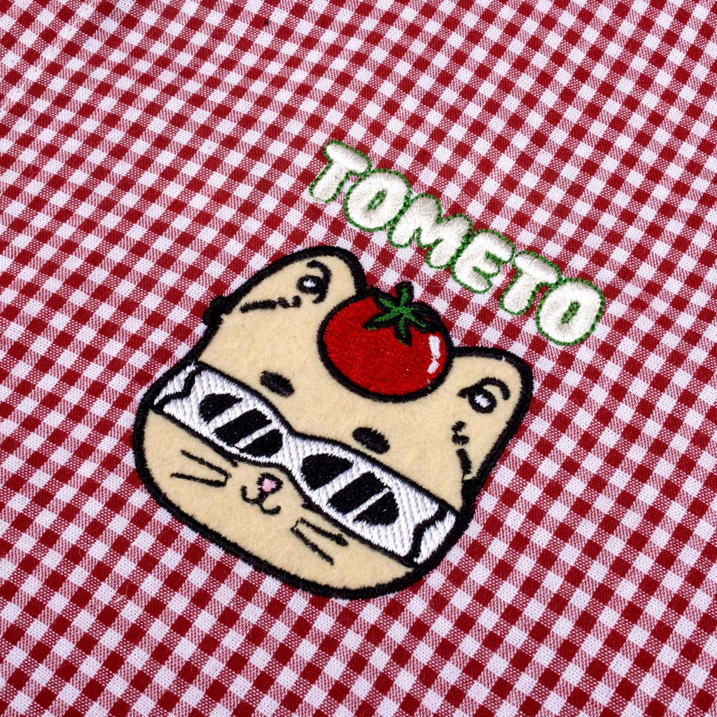 Chiko Plaid Shirt Red - Tome Ame