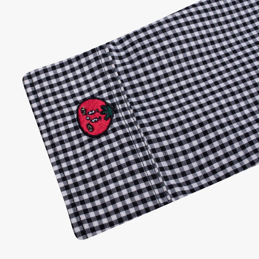 Tometo Plaid Shirt Black - Tome Ame