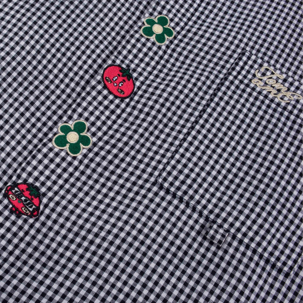Tometo Plaid Shirt Black - Tome Ame