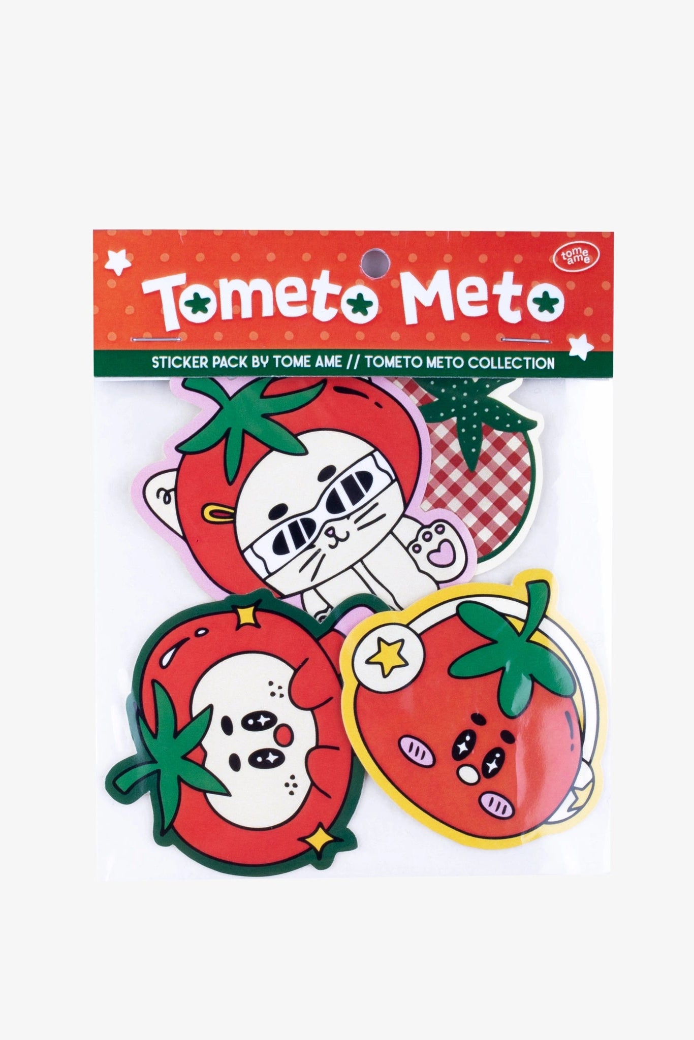 Sticker Pack Tometo Red - Tome Ame