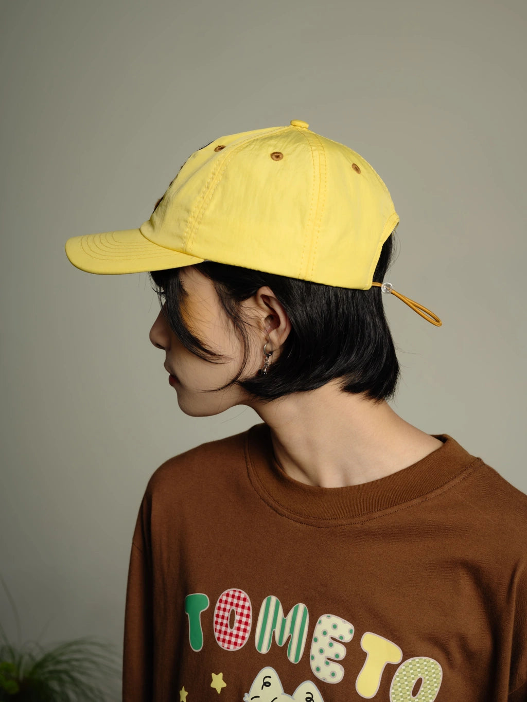 Nekoma Cap Yellow - Tome Ame