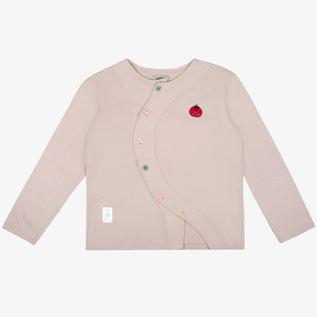 Hitomi Longsleeve Button - Tome Ame
