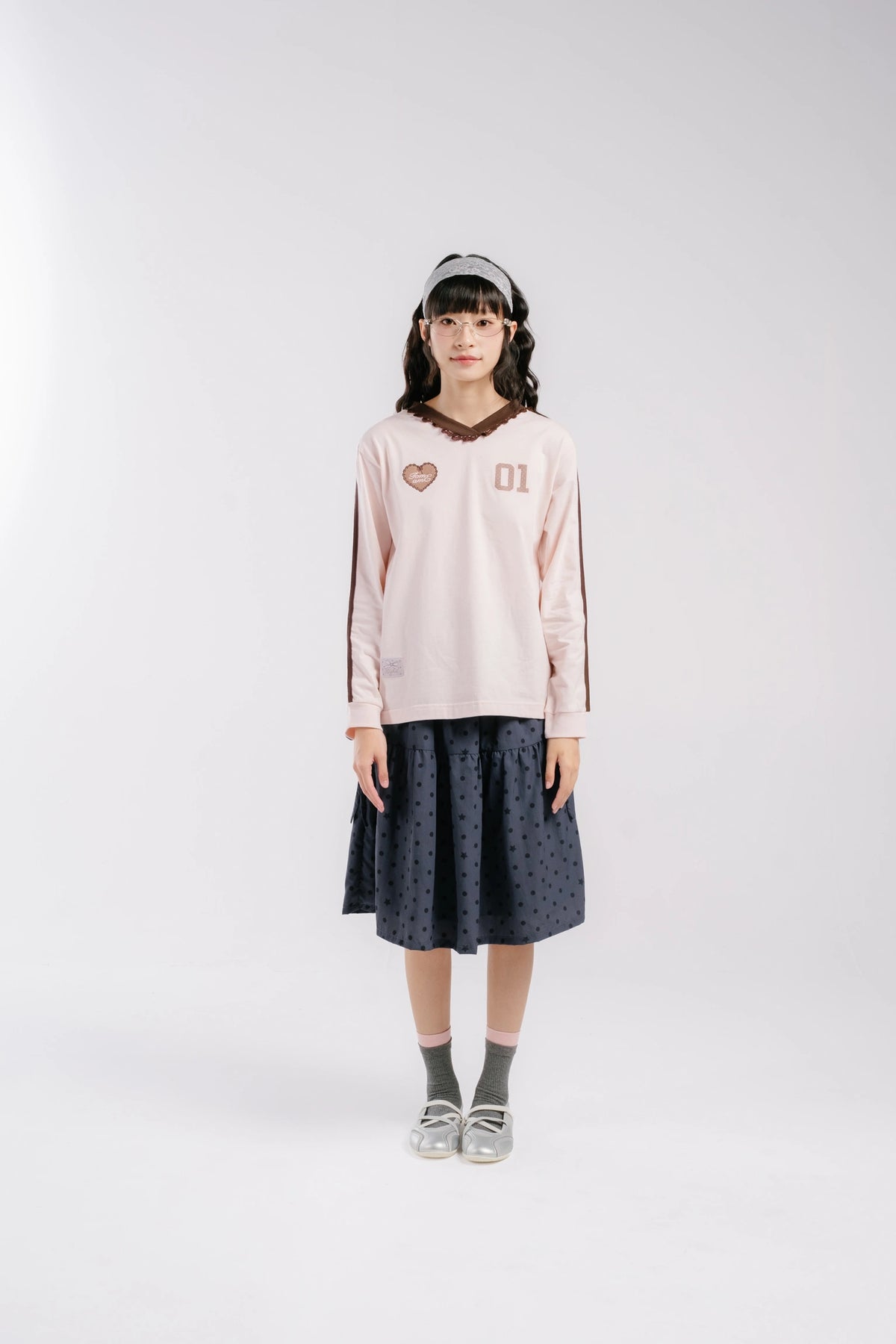 Naomi Longsleeve Pink - Tome Ame