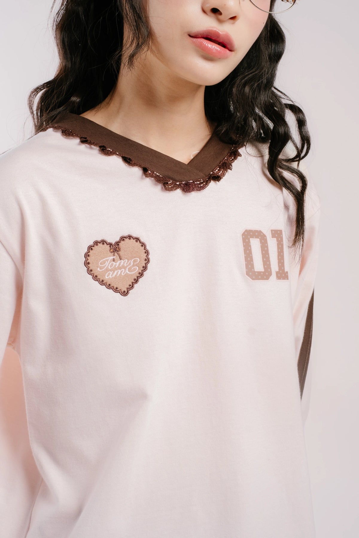 Naomi Longsleeve Pink - Tome Ame