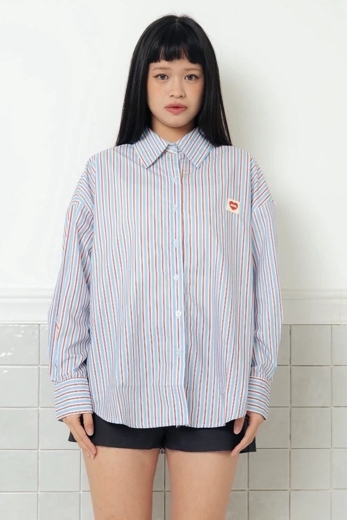 Marisol Shirt Blue - Not Your Company