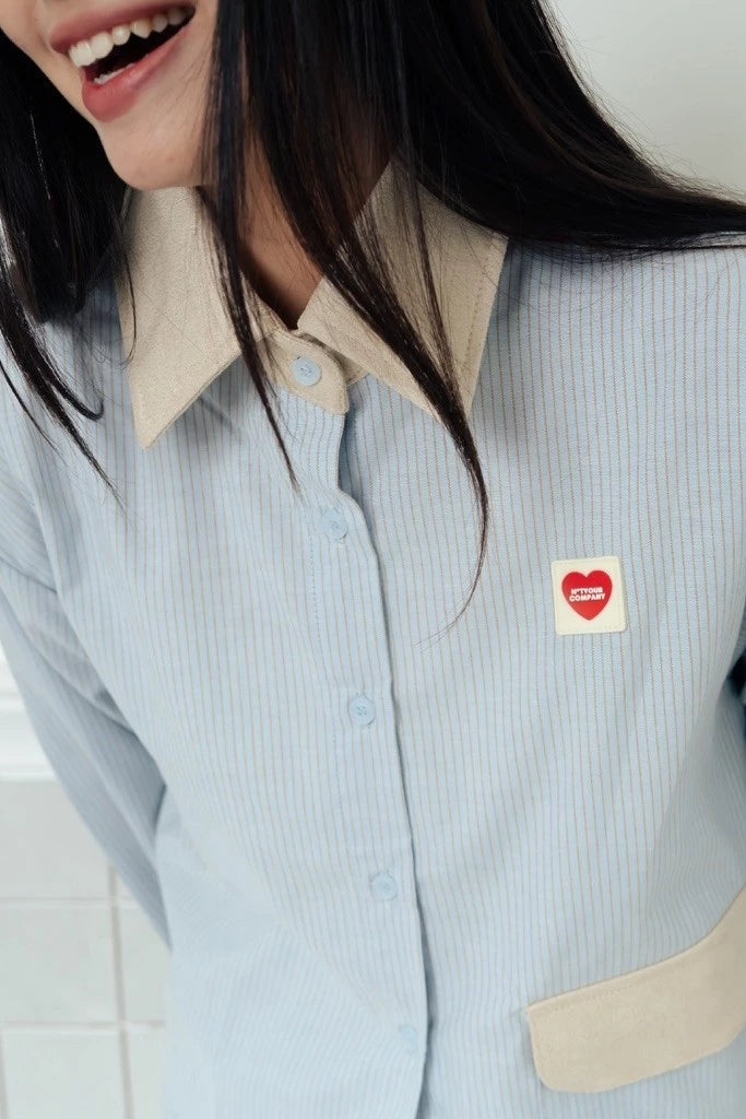 Callum Shirt Blue - Not Your Company