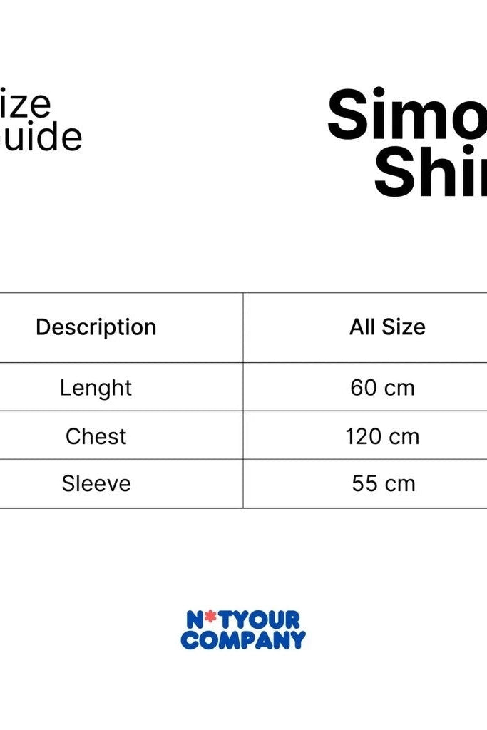 Simon Shirt Yellow - Not Your Company