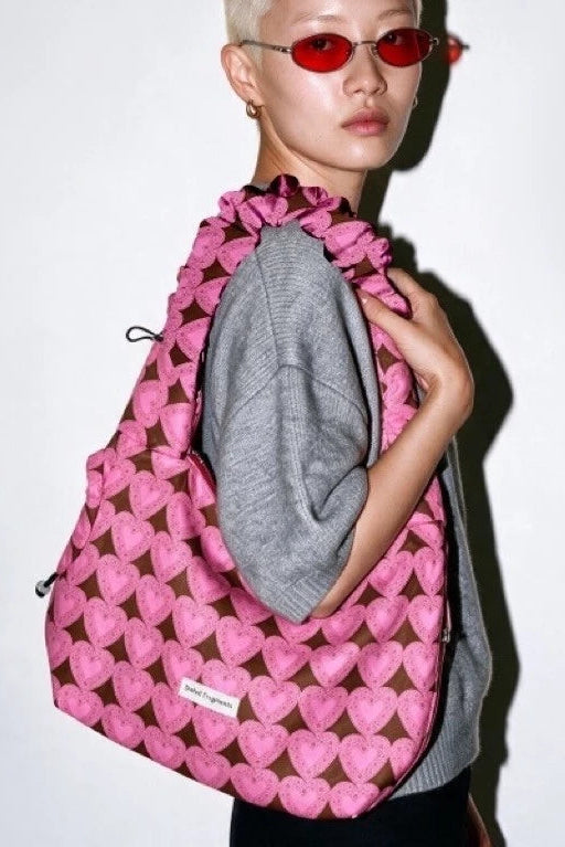 Bash Heart Large Pink - Doted Fragments