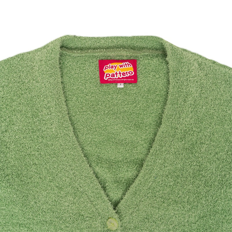 Playwithpattero Cardigan Fern Seaweed Details 2