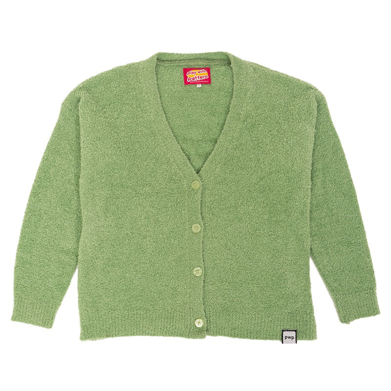 Playwithpattero Cardigan Fern Seaweed