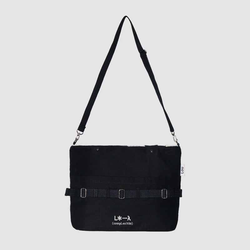 Pieces Reversible Bag Black - Lou Tropics