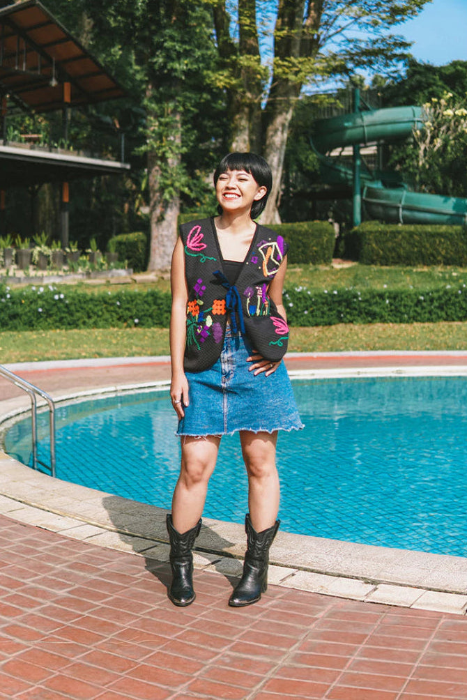 Suzie Vest Black - Bertjorak