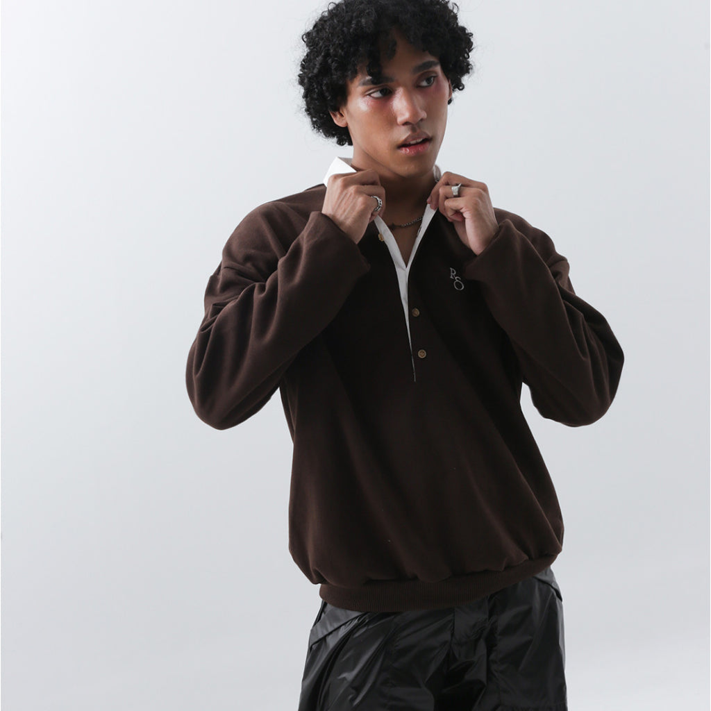 Ros Sweater Brown - Reise