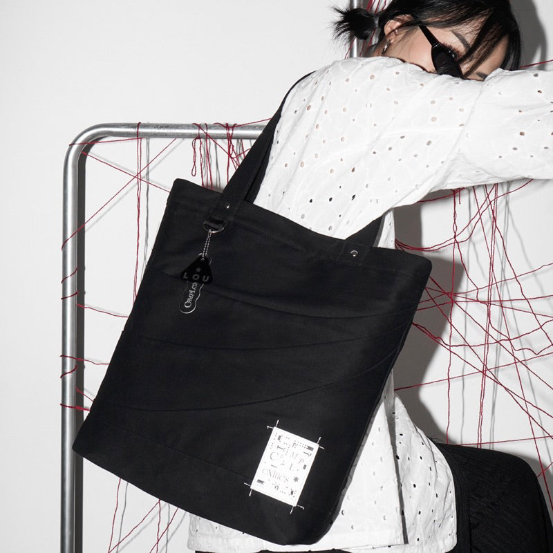 Chaine Totebag Black - Lou Tropics