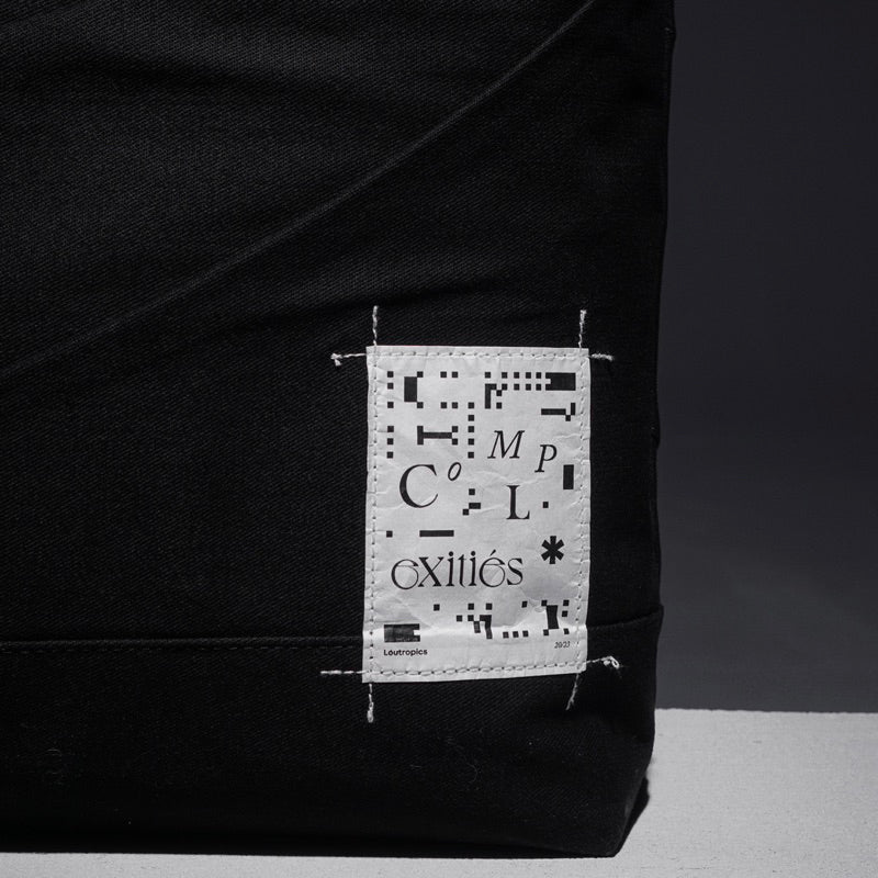 Chaine Totebag Black - Lou Tropics
