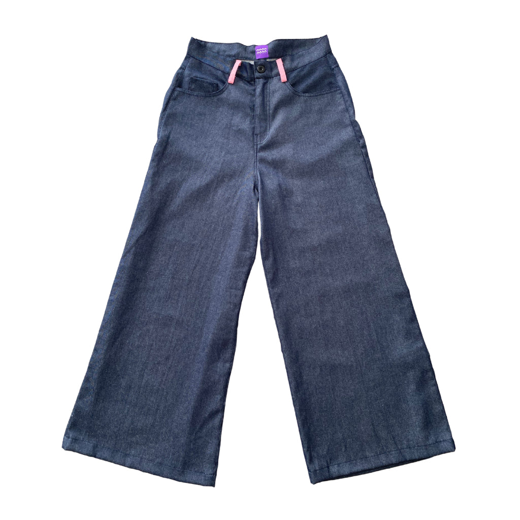 Jean Le Plage Dark Blue Pants - Tuff Puff