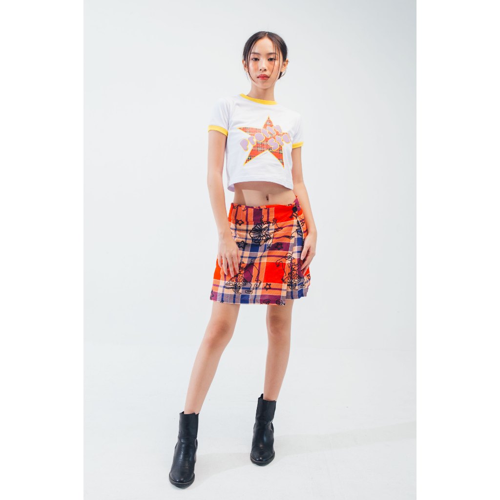 Iluminations Printed Skort- Locale Women