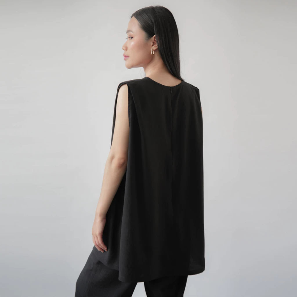Callia Tops Black - Kitsymomo