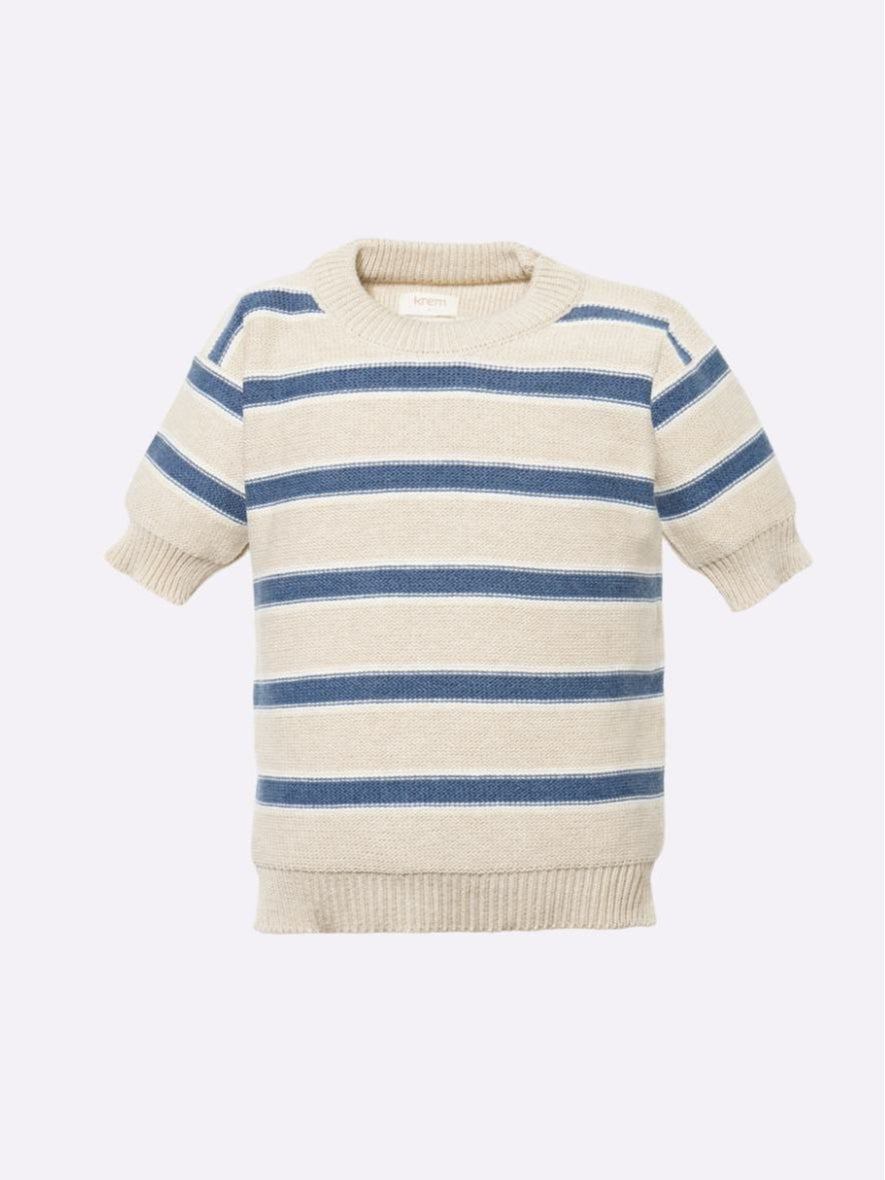 Luzern Shirt Denim Blue - KREM