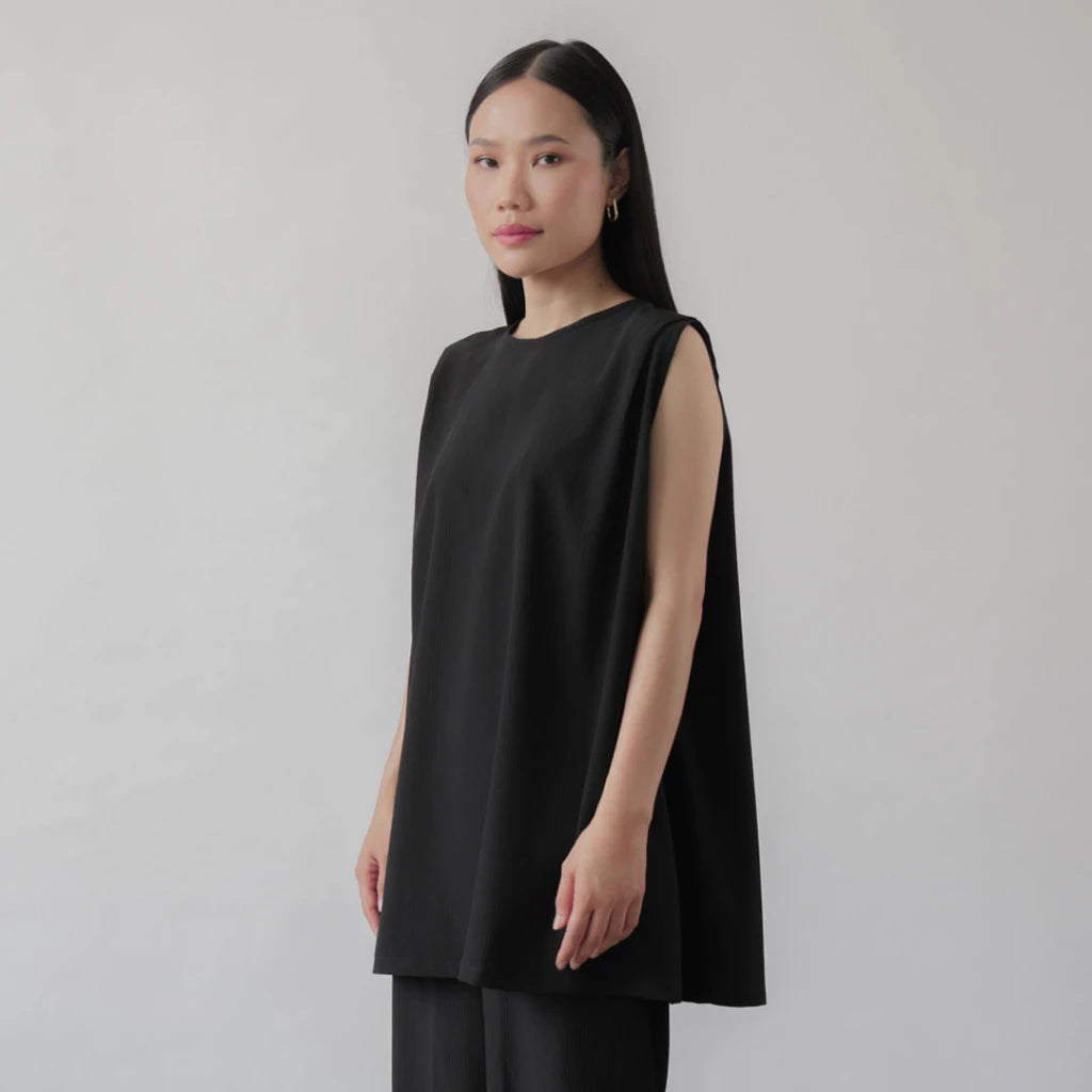 Callia Tops Black - Kitsymomo