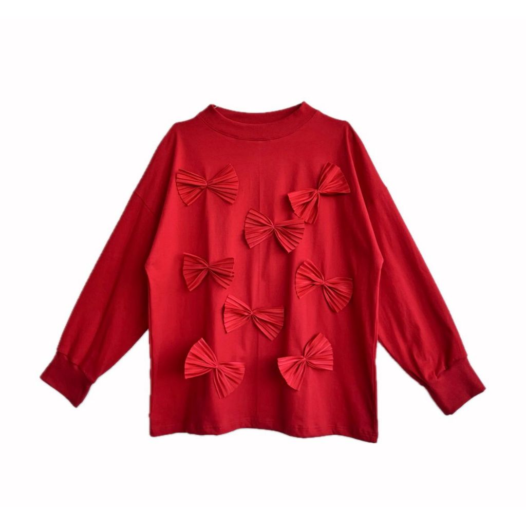 Velvet Bows Top - Mannquin Plastic