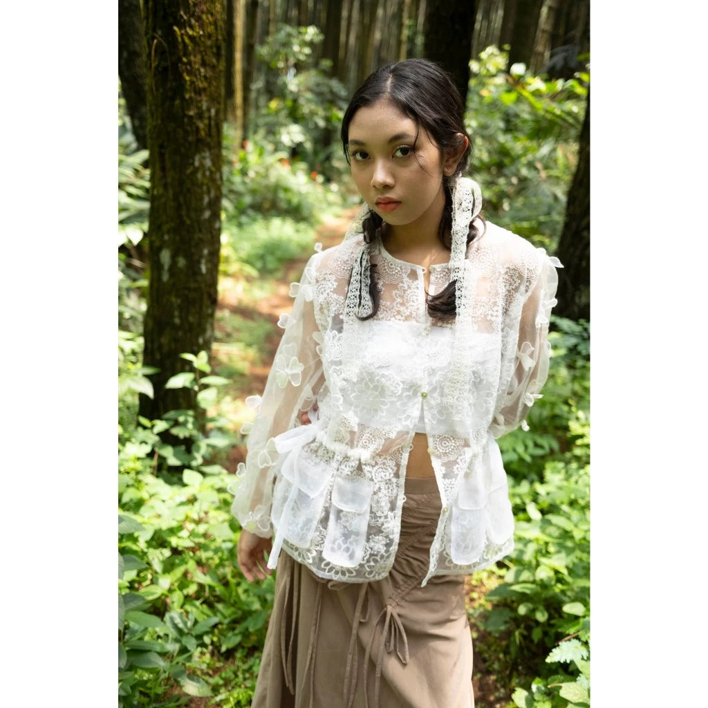Agnes Lace Outer White - Alexalexa