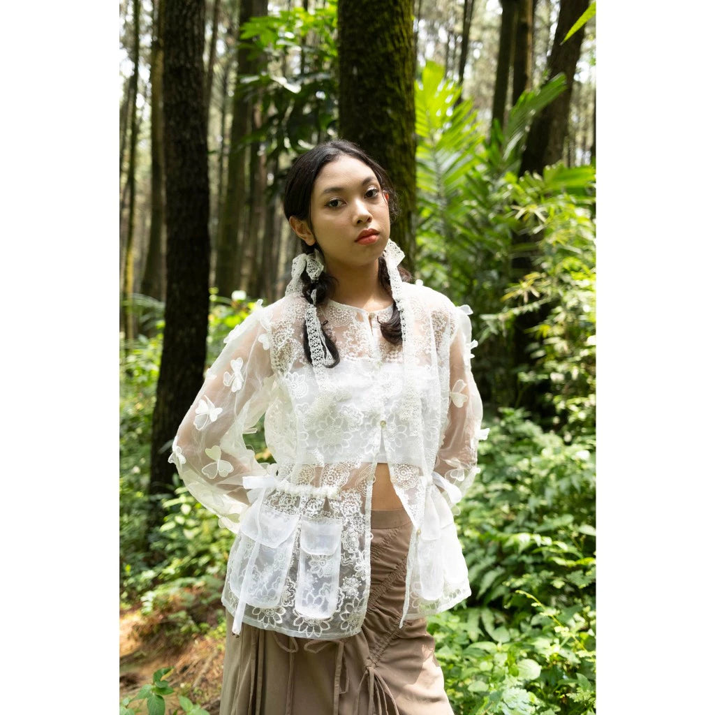 Agnes Lace Outer White - Alexalexa