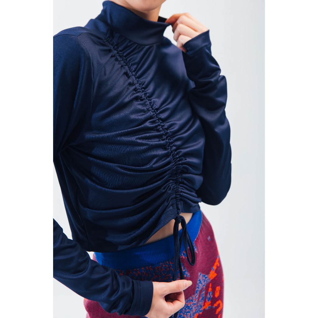 Sapphire Long Sleeve Blue - Locale Women